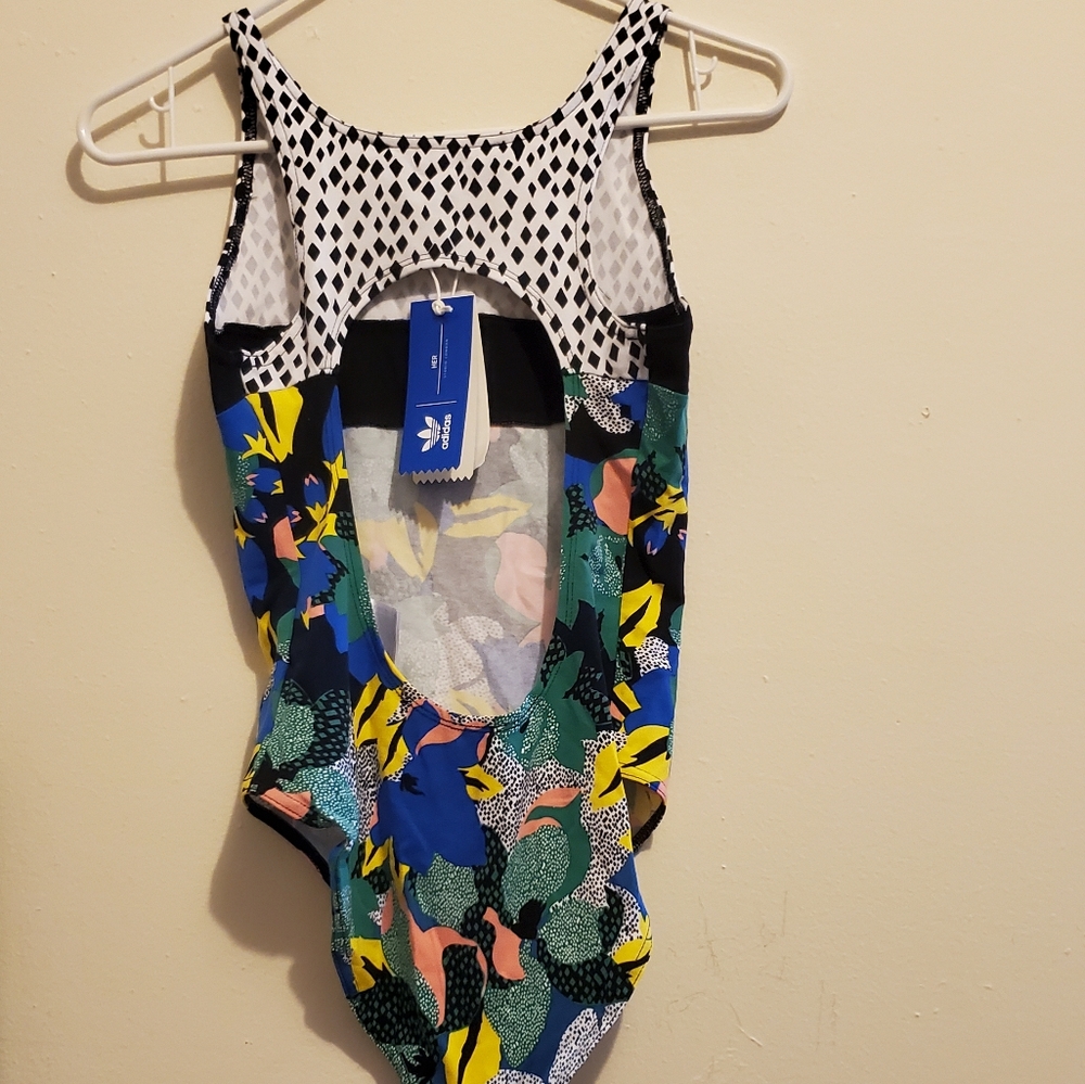 Adidas Multicolor Patterned Bodysuit - image 2